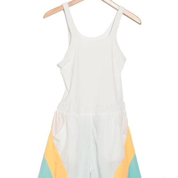 Free People Double Bounce One Piece Relaxed Jumpsuit NWT Medium - Picture 1 of 5